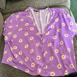 Daisy cropped top